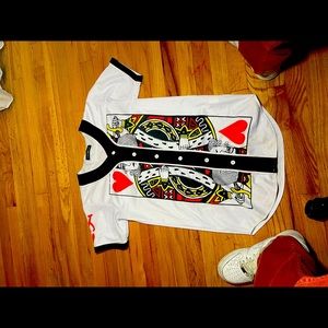 King of Hearts Playing Cards Jersey, Size S